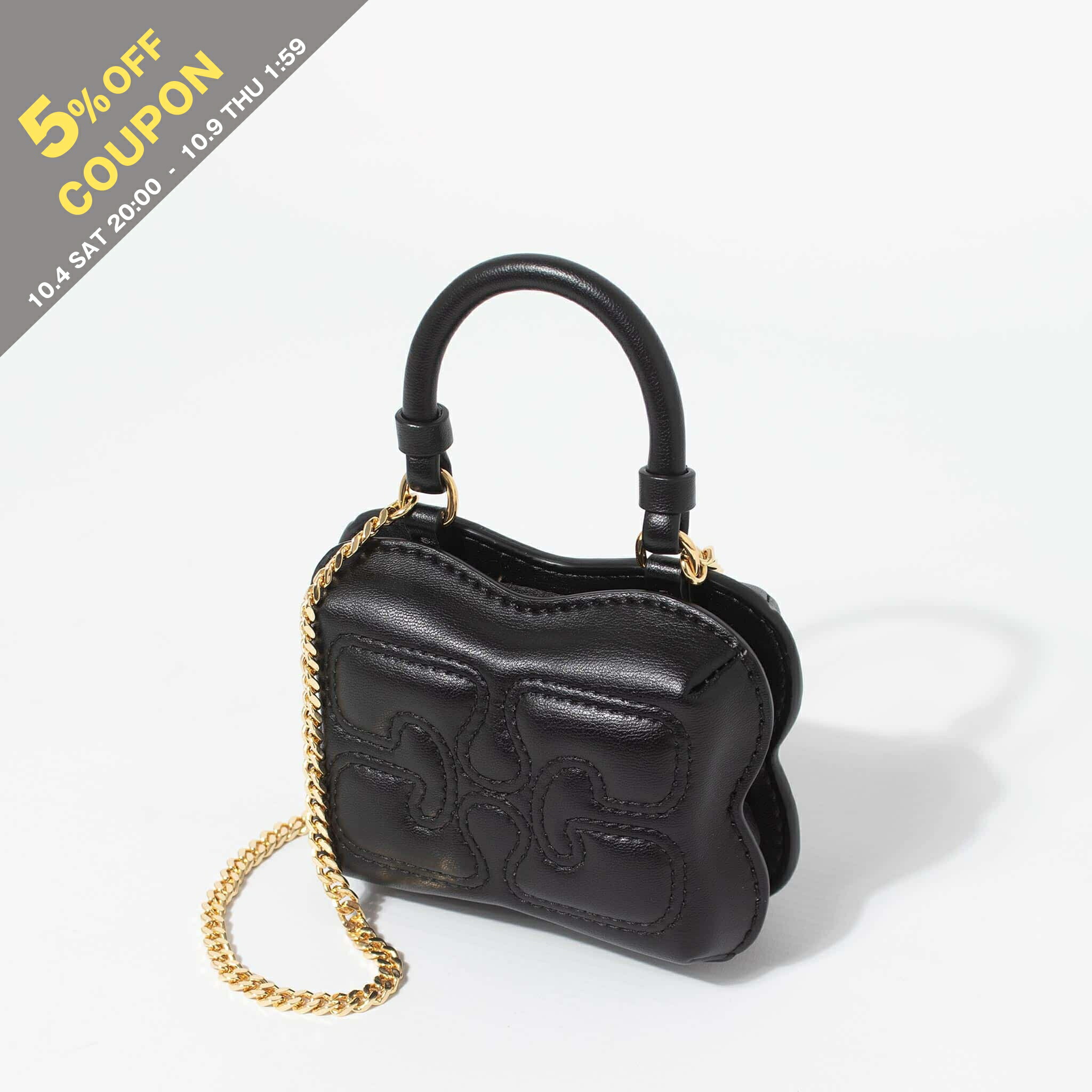 楽天市場】GANNI ガニー ハンドバッグ BUTTERFLY MEDIUM POUCH