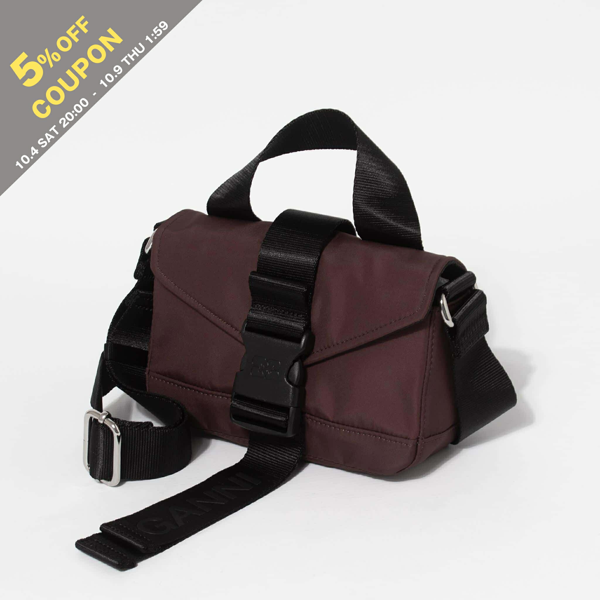 楽天市場】GANNI ガニー ショルダーバッグ Recycled Tech