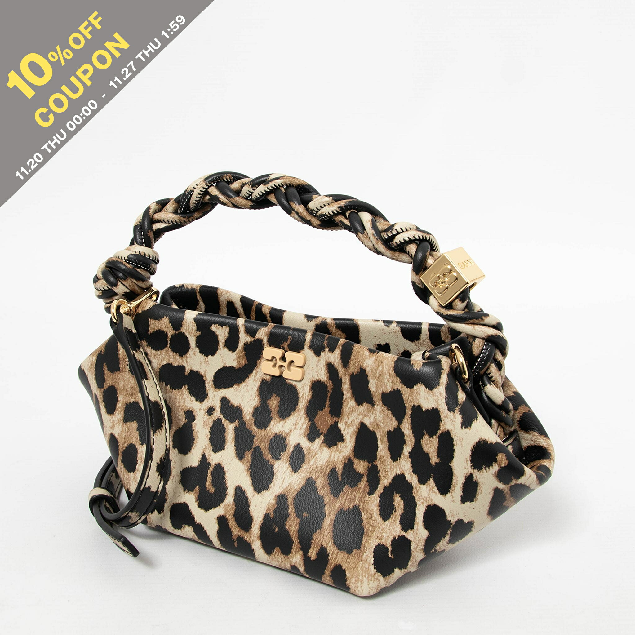 楽天市場】GANNI ガニー ショルダーバッグ Quilted Recycled Tech