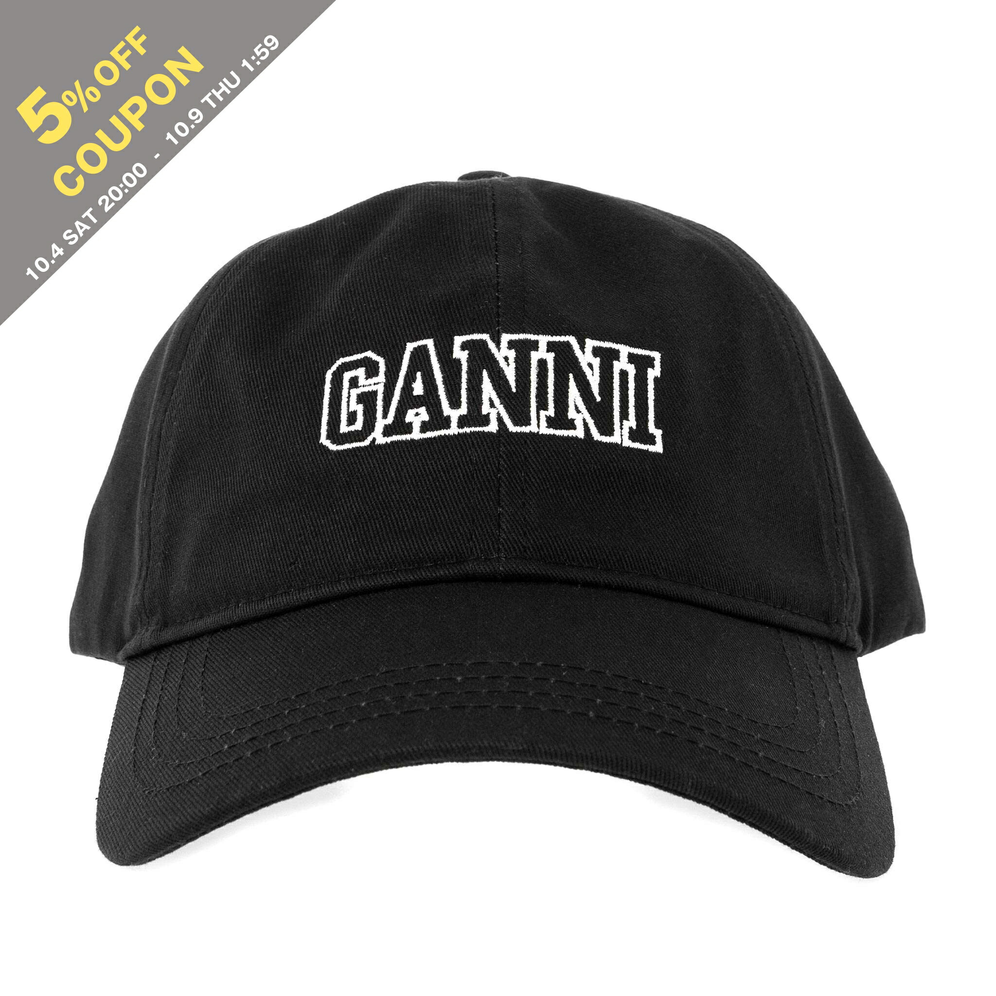 GANNI キャップ デニム Ganni【ガニー】cap hat denim 