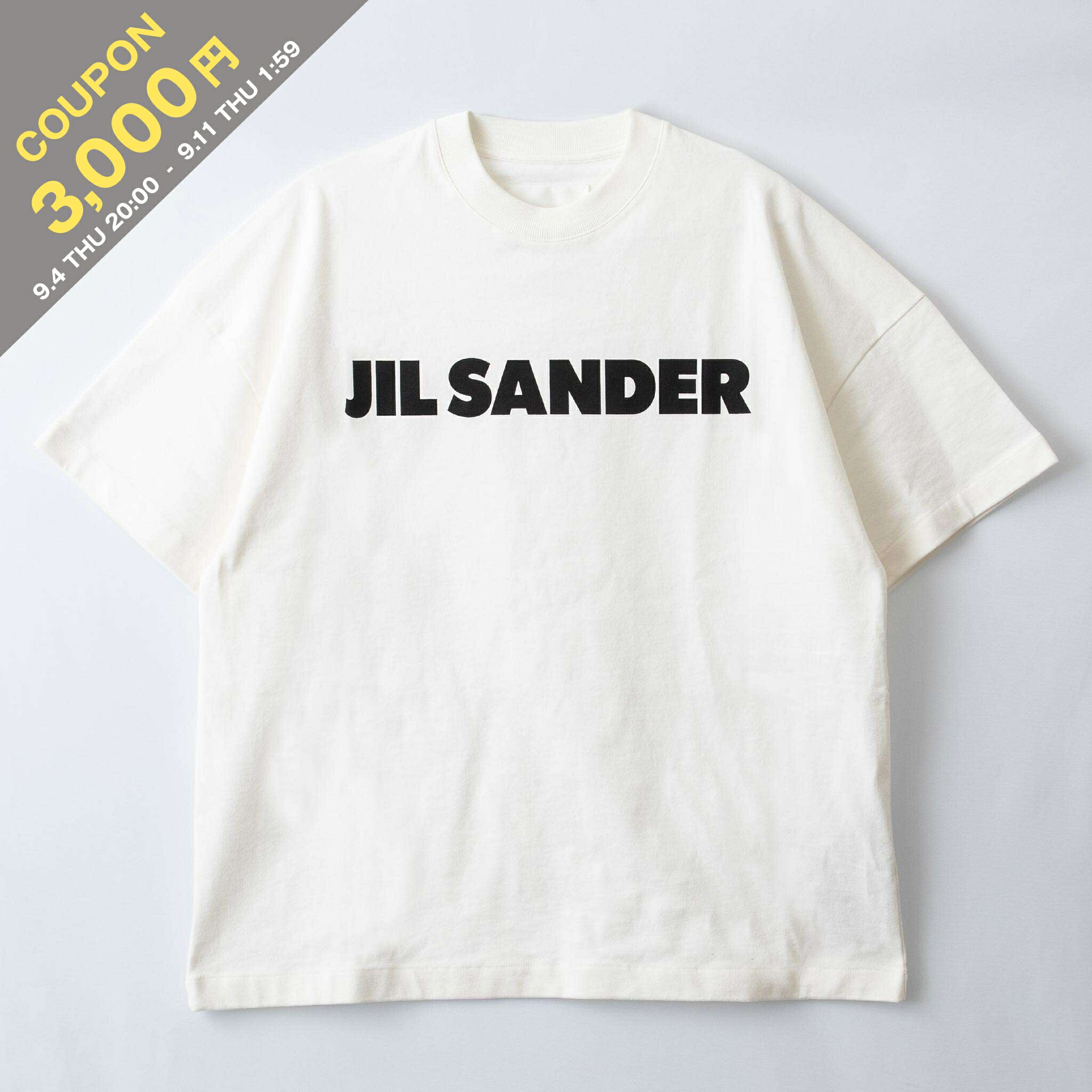 楽天市場】ジルサンダー Tシャツ カットソー ロゴTシャツ