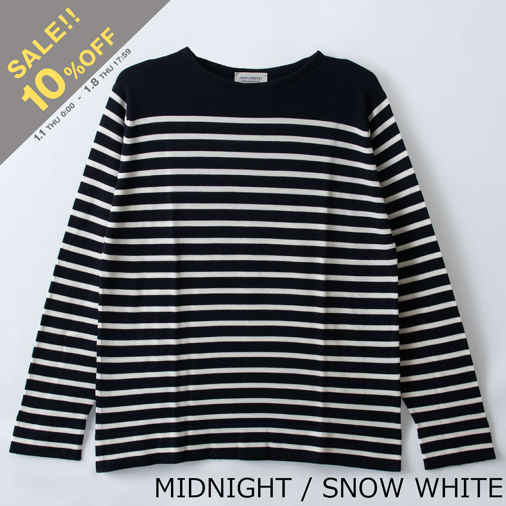 【新品タグ付き】JOHN SMEDLEY ジョンスメドレー 長袖ニット Mサイズ JOHN SMEDLEY｜ジョンスメドレー日本公式