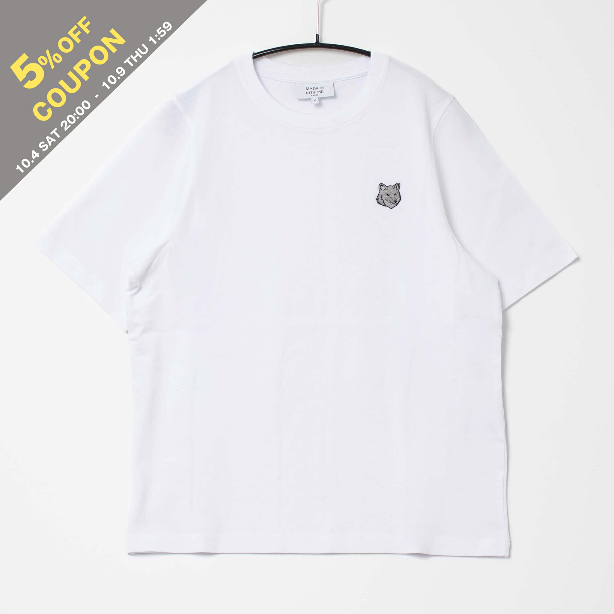 楽天市場】Maison Kitsune メゾンキツネ Bold Fox Head Patch T