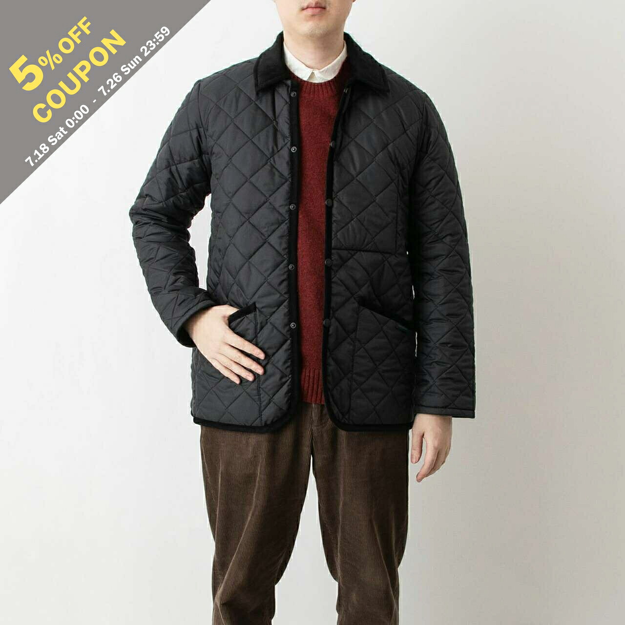 【5%OFFクーポン対象】ラベンハム LAVENHAM キルティングジャケット CLASSIC DENHAM [デンハム] メンズ SLJ9003【英国ブランド】｜on the corner