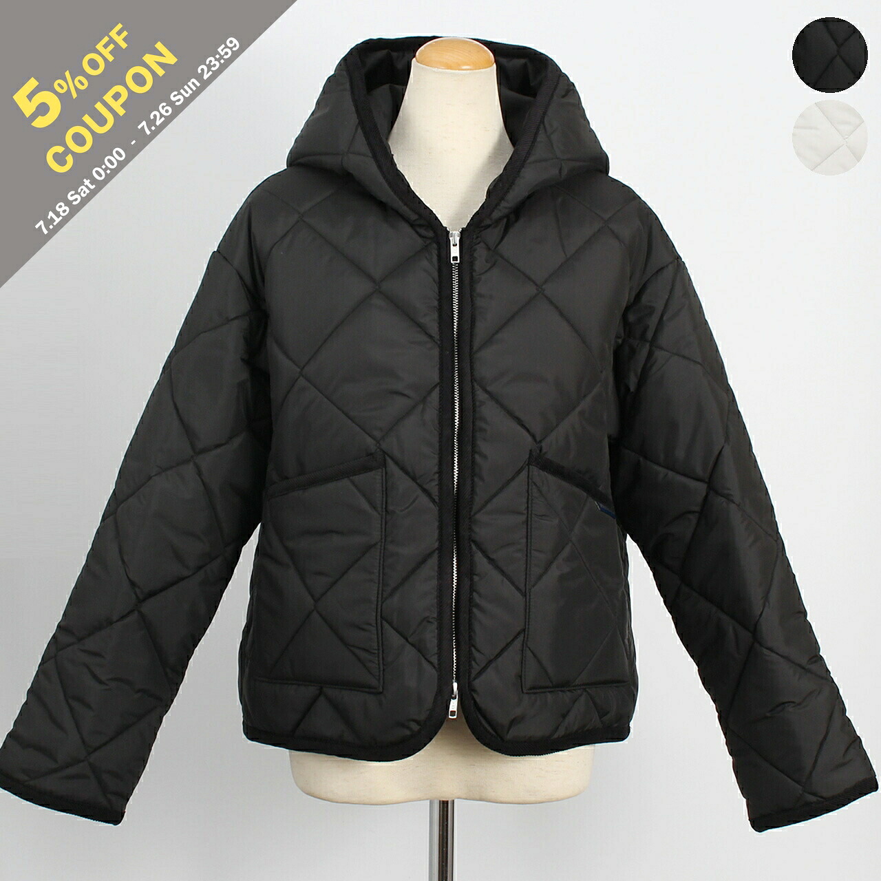 【5%OFFクーポン対象】ラベンハム LAVENHAM キルティングジャケット CLASSIC BIG QUILT ZIPPED CRAYDON [ビッグ キルト ジップド クレイドン] レディース LV10114【英国ブランド】｜on the corner