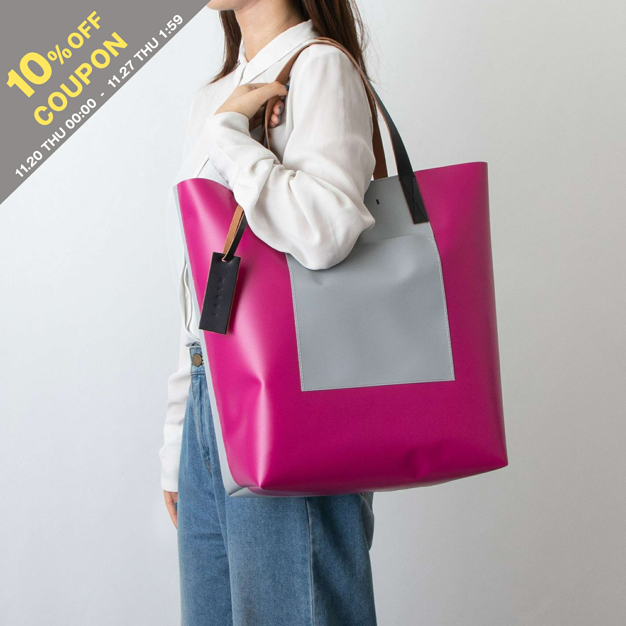 MARNI ハンドル付きカジュアルバッグ 楽天市場】【最大10,000円クーポン】マルニ MARNI バッグ メンズ