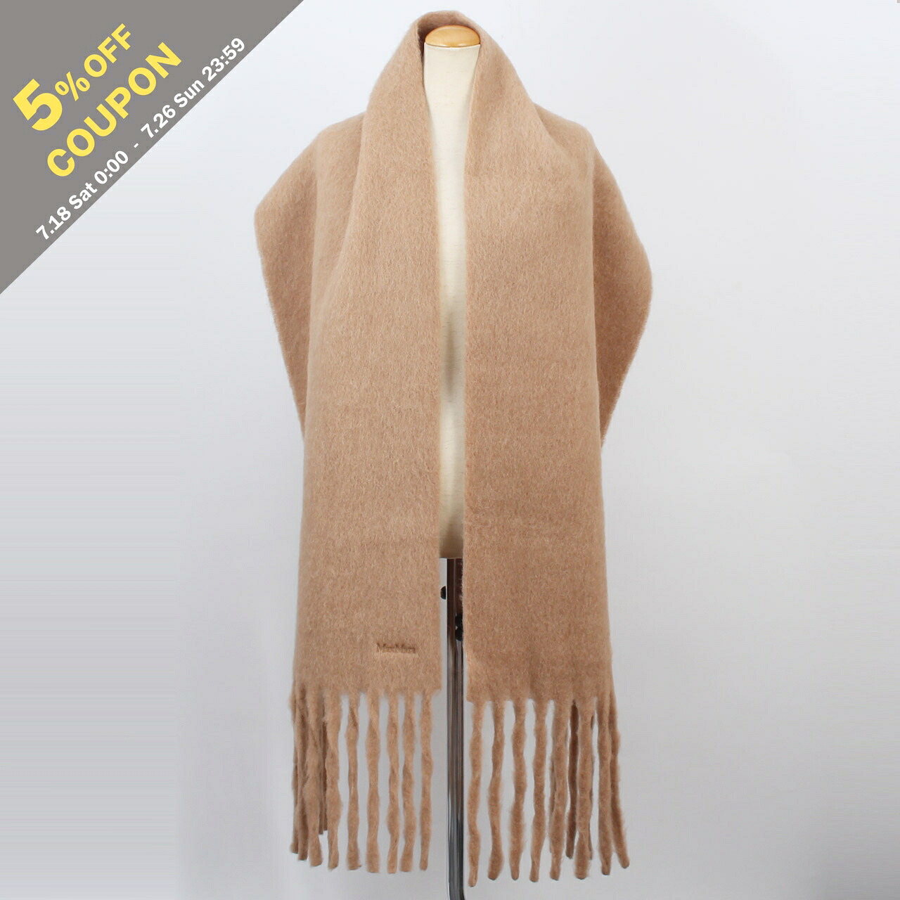 【5%OFFクーポン対象】マックスマーラ MAX MARA ACCESSORI ストール OSSO [オッソ アルパカ ブレンド ストール] レディース 24546022｜on the corner