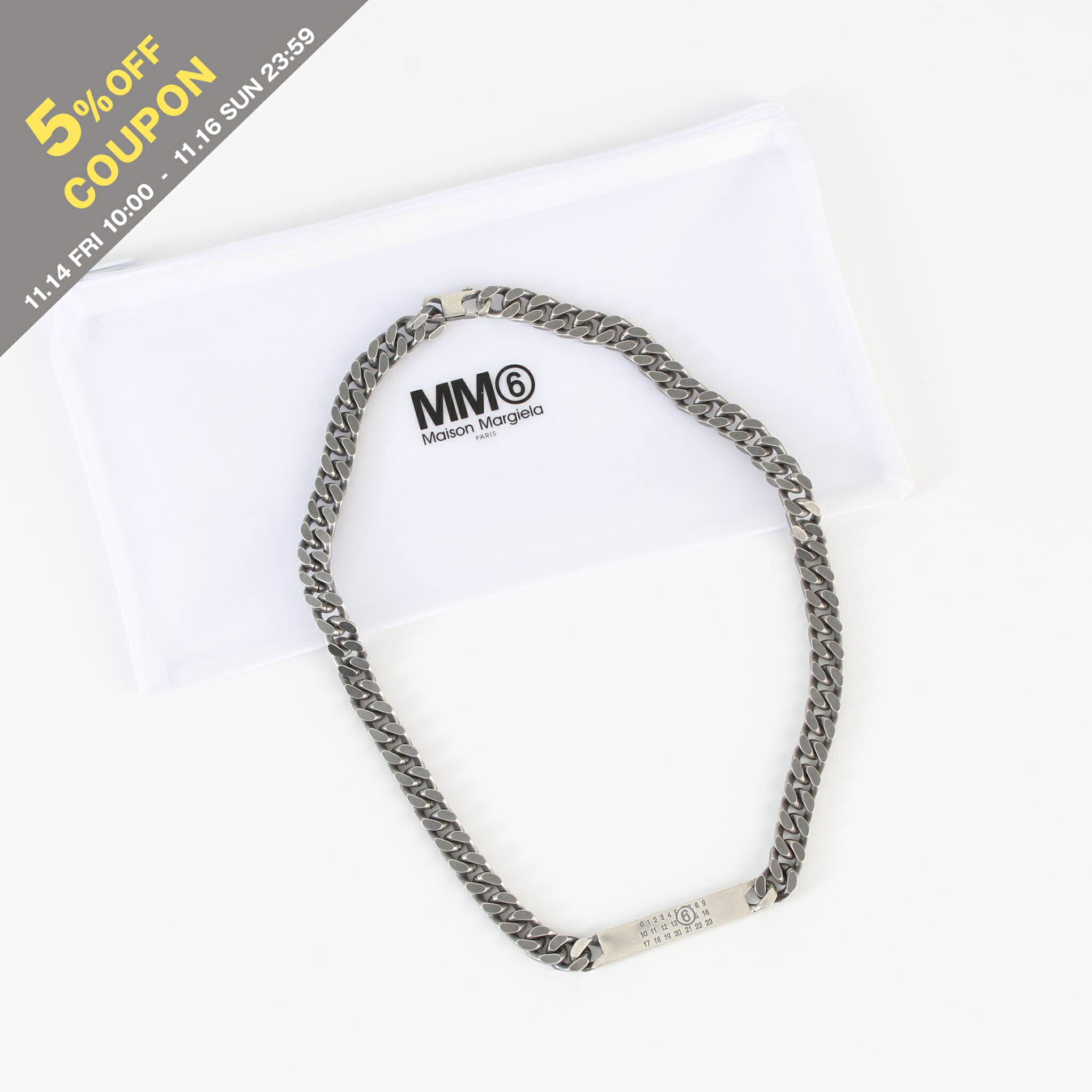 楽天市場】エムエムシックス ネックレス MM6 Maison Margiela バー