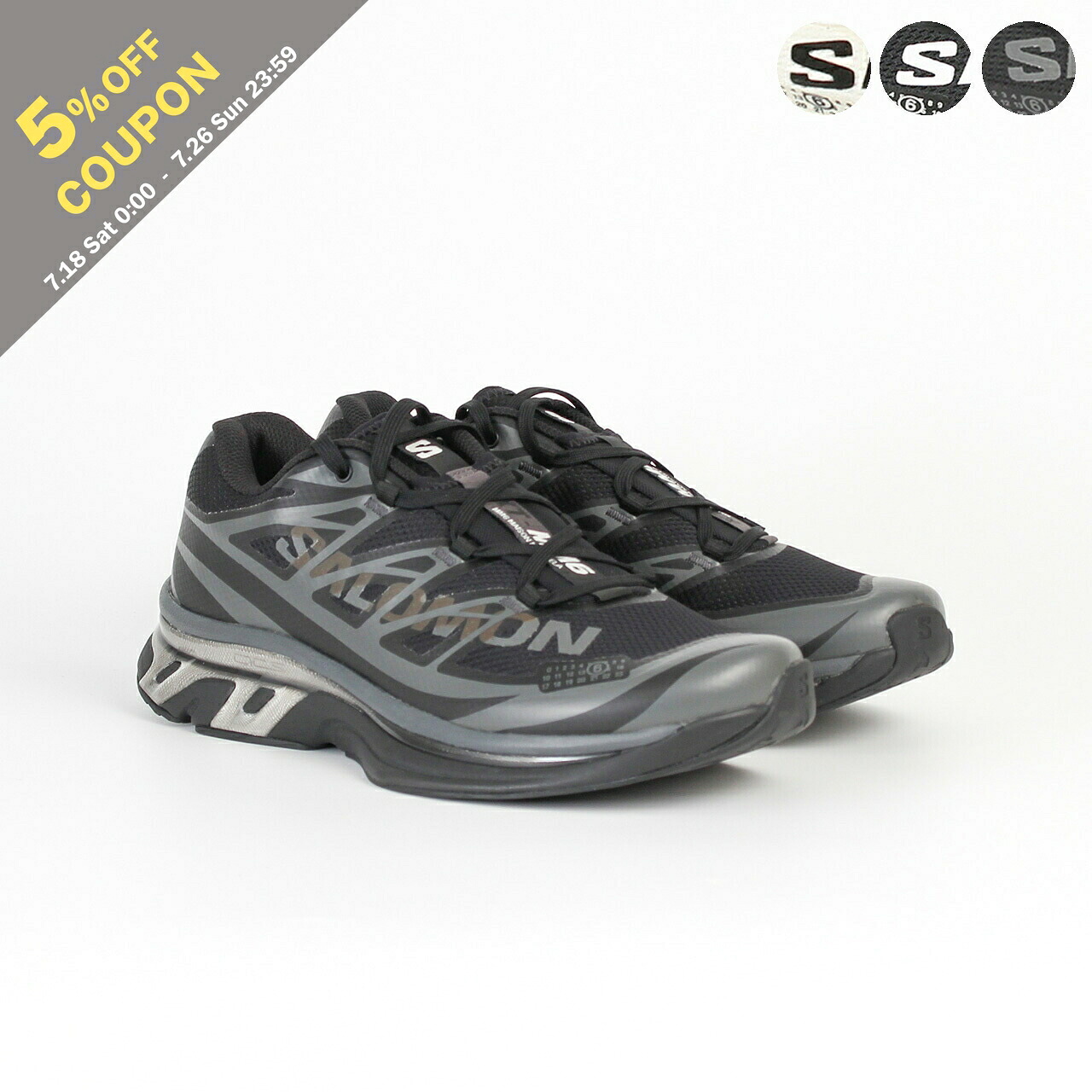 【5%OFFクーポン対象】エムエム6 メゾンマルジェラ×サロモン MM6 MAISON MARGIELA x SALOMON コラボ スニーカー XT-MM6 SNEAKERS メンズ SH1WS0020 P6303|on the corner