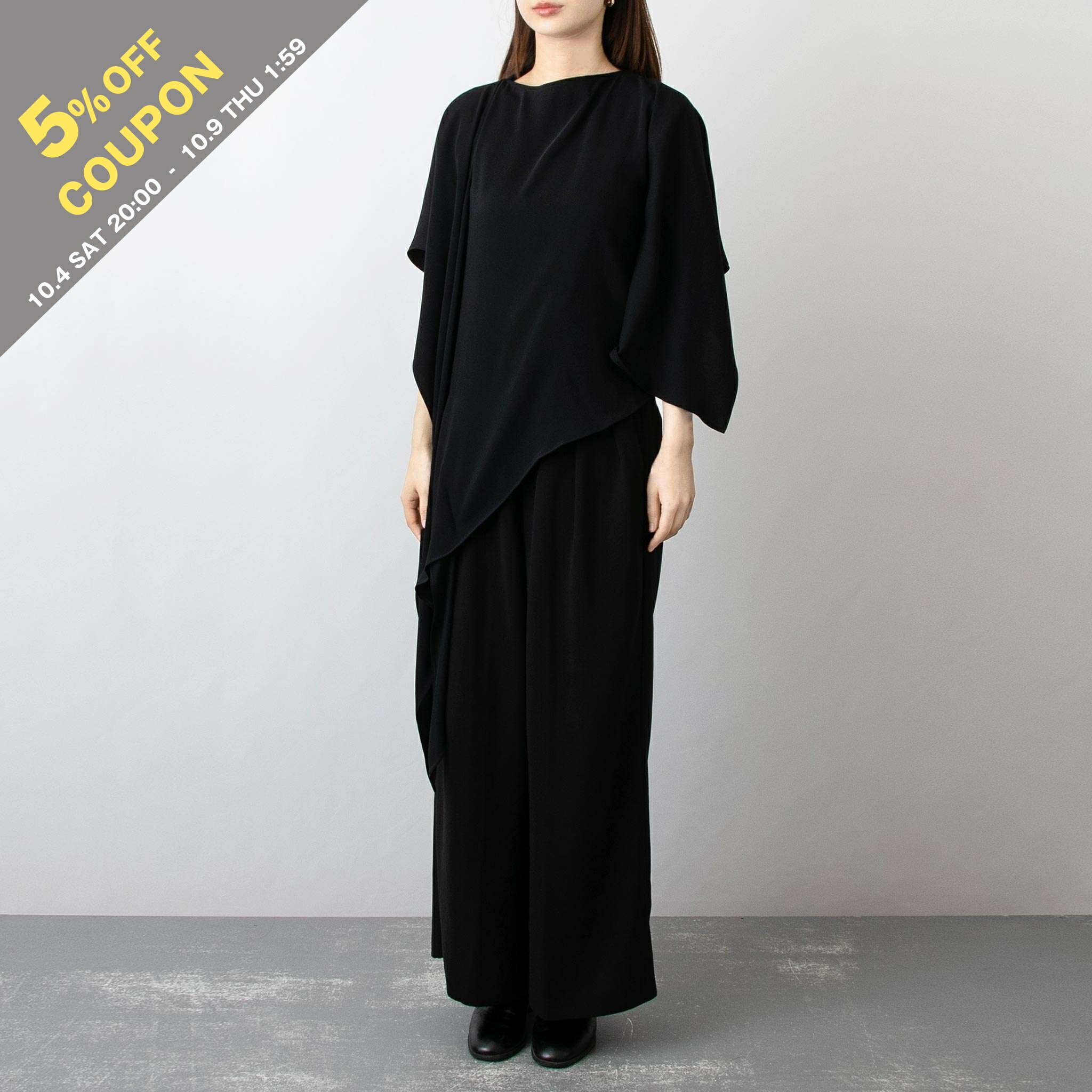 MM6 Maison Margiela ブラックチュニック MM6 Maison Margiela ブラックチュニック MM6 Maison Margiela
