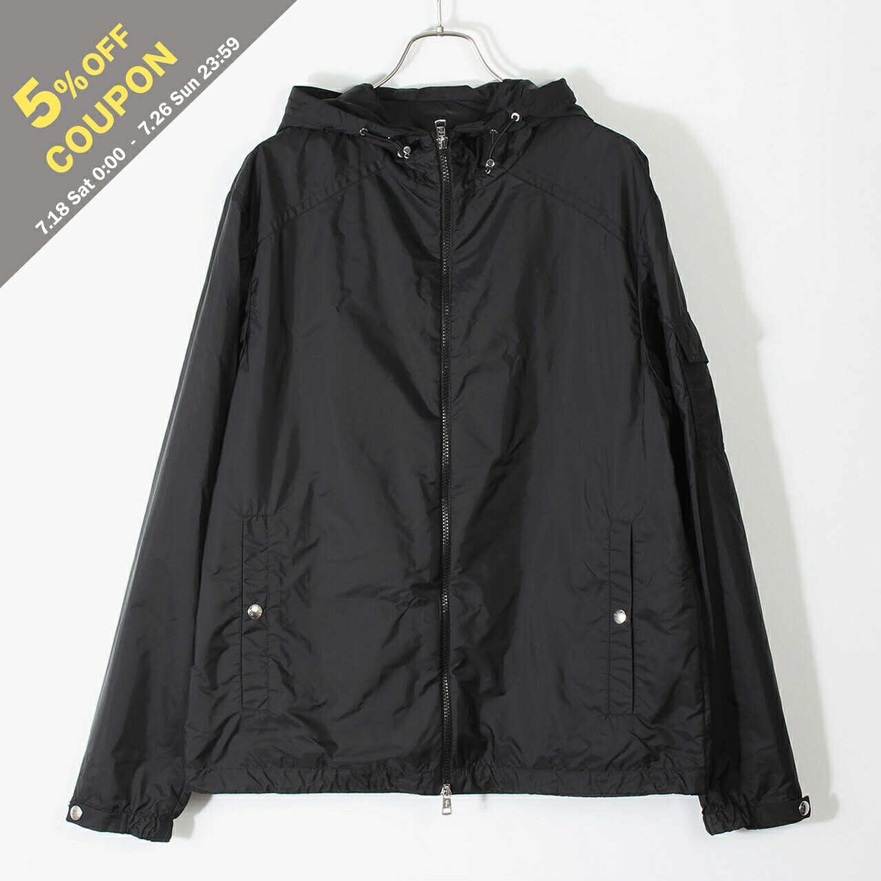 【5%OFFクーポン対象】モンクレール MONCLER ジャケット ETIACHE HOODED RAIN JACKET [レインジャケット] メンズ L10911A00160 5968E【レイングッズ】｜on the corner
