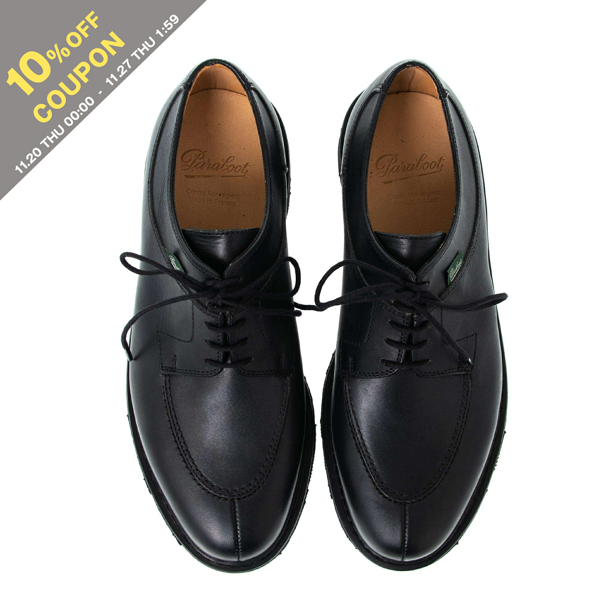 楽天市場】【10%OFFクーポン対象】パラブーツ PARABOOT レザーシューズ