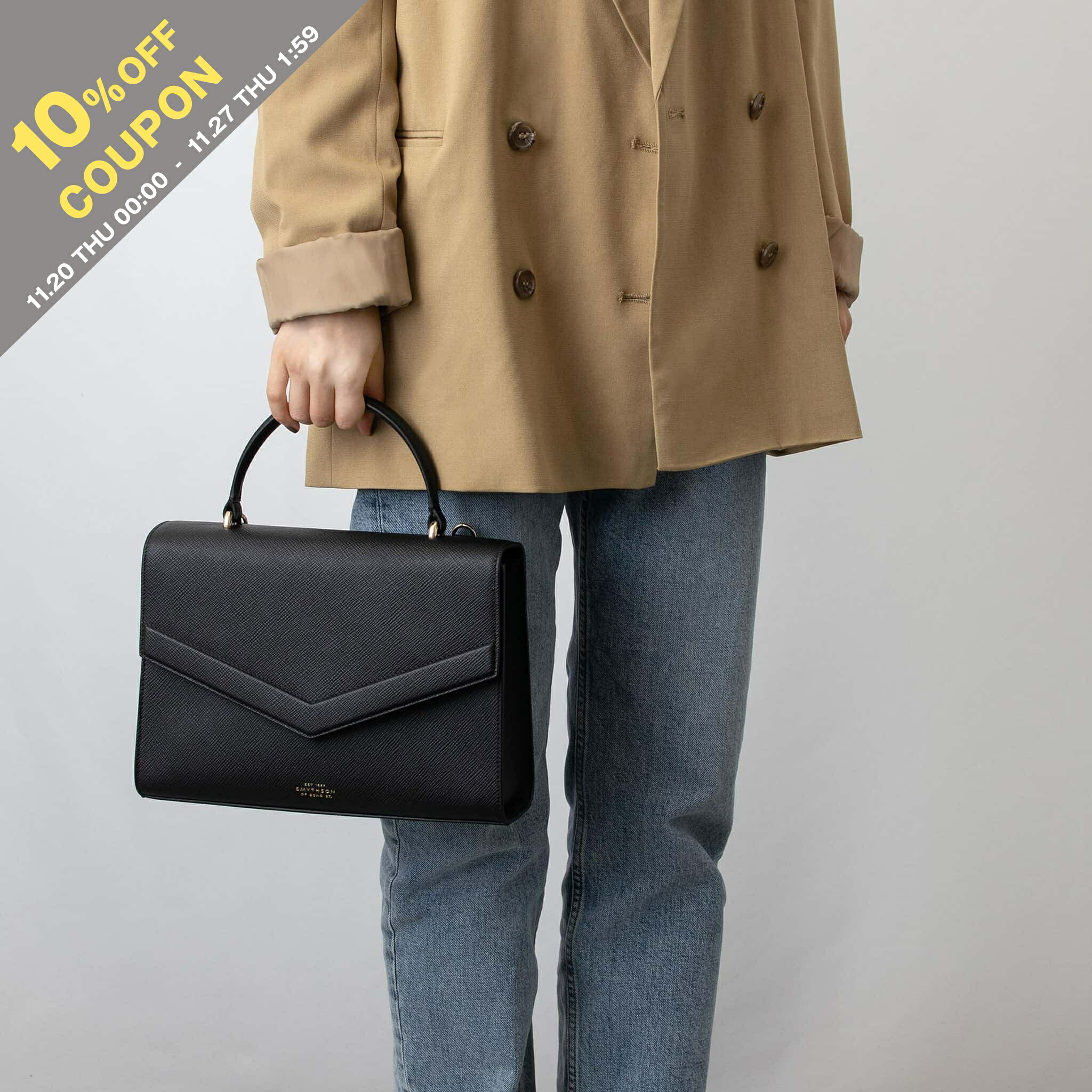 【定価25万円】Smythson スマイソン ハンドバッグ 楽天市場】スマイソン バッグの通販