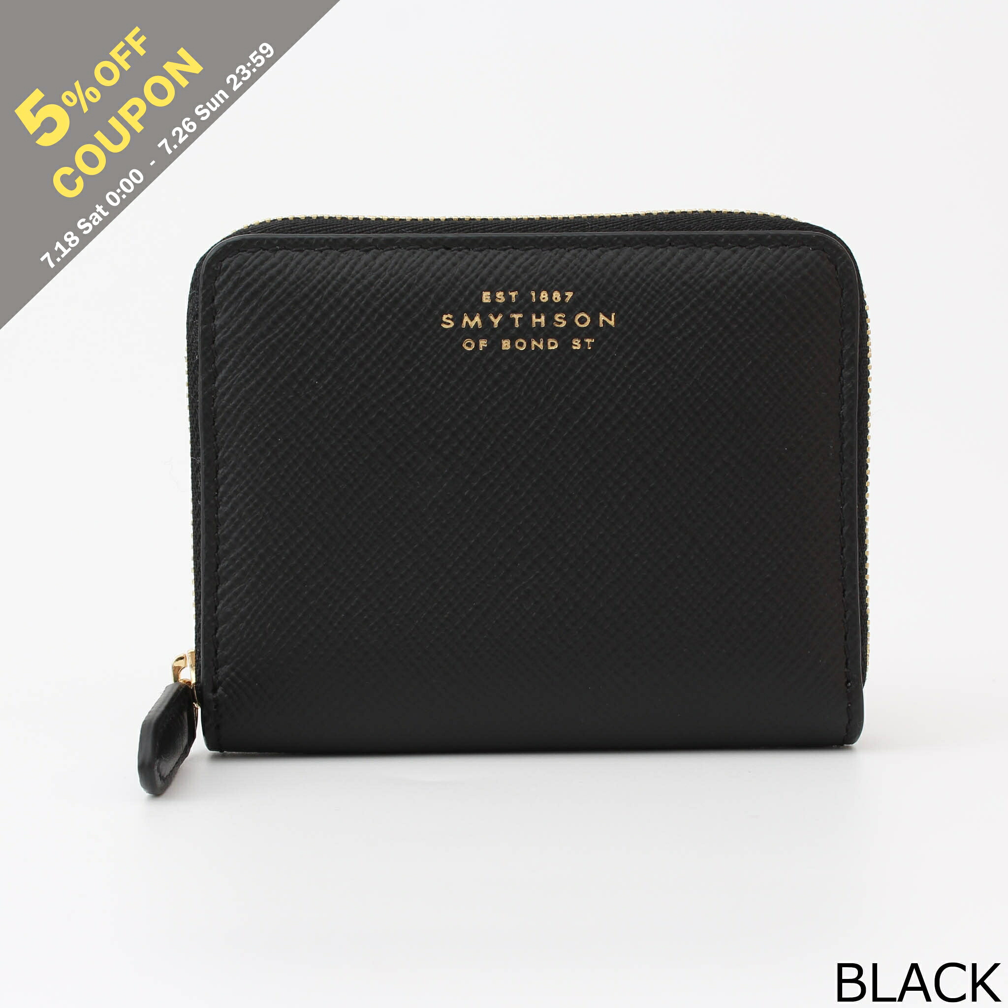 【5%OFFクーポン対象】スマイソン SMYTHSON 財布 カードケース/コインケース PANAMA SMALL ZIP AROUND PURSE レディース メンズ【ミニ財布】【英国ブランド】|on the corner