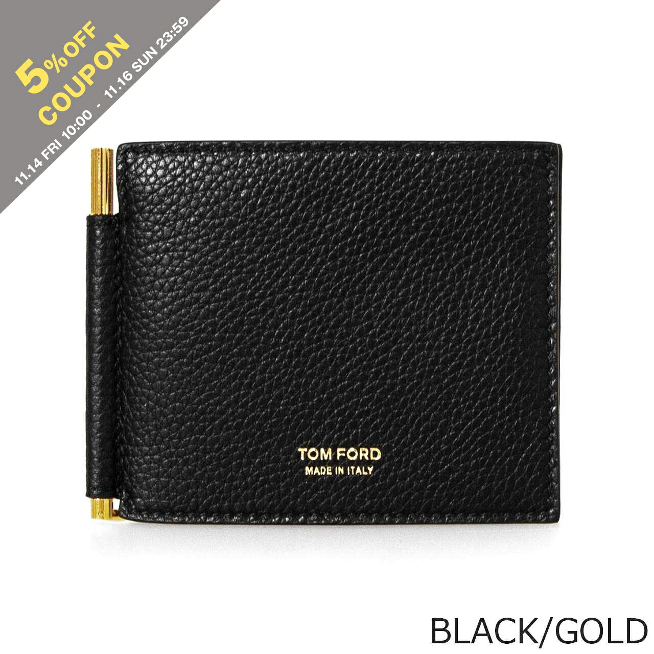 【正規品】TOM FORD トムフォード ロゴ マネークリップ 折りたたみ財布 楽天市場】トムフォード TOM FORD 財布 二つ折り財布（マネークリップ