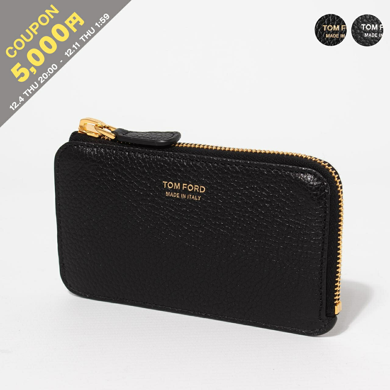 楽天市場】TOM FORD トムフォード カードケース Y0341 LCL403G メンズ