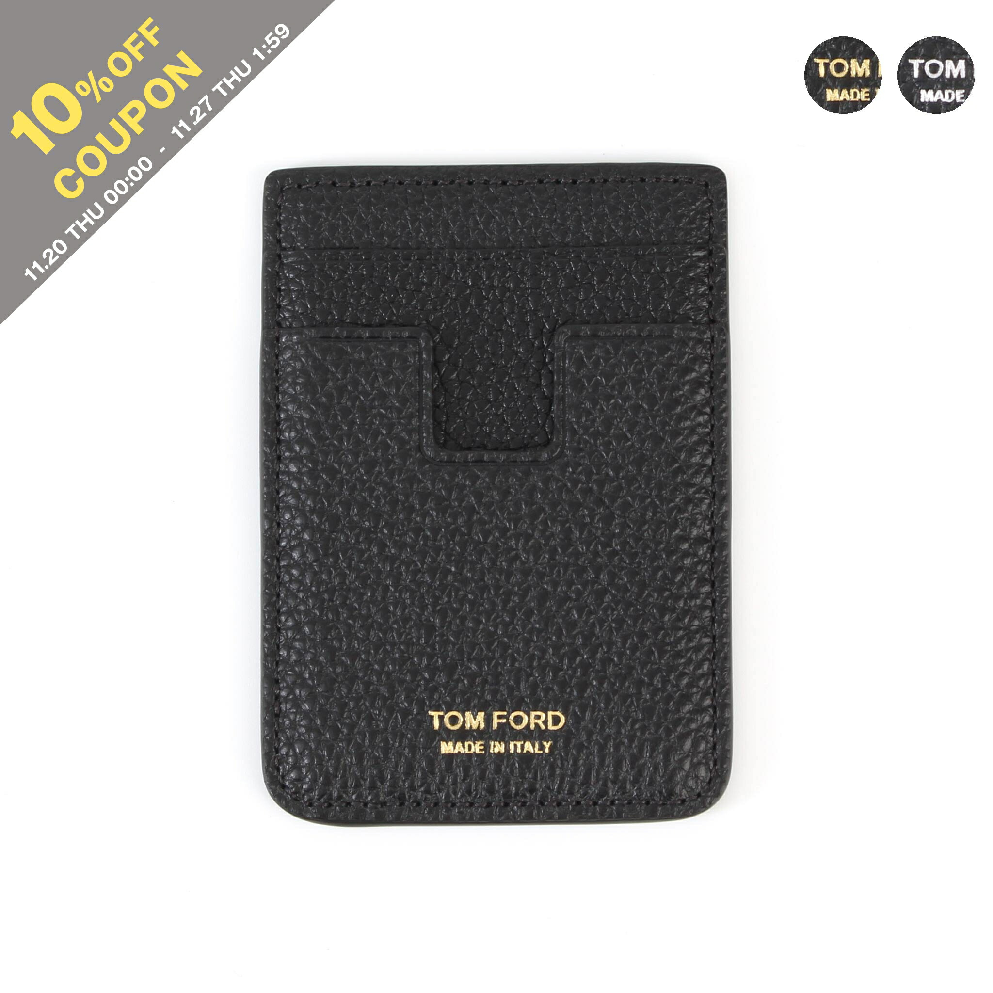 楽天市場】トムフォード TOM FORD カードケース T LINE MAGSAFE WALLET