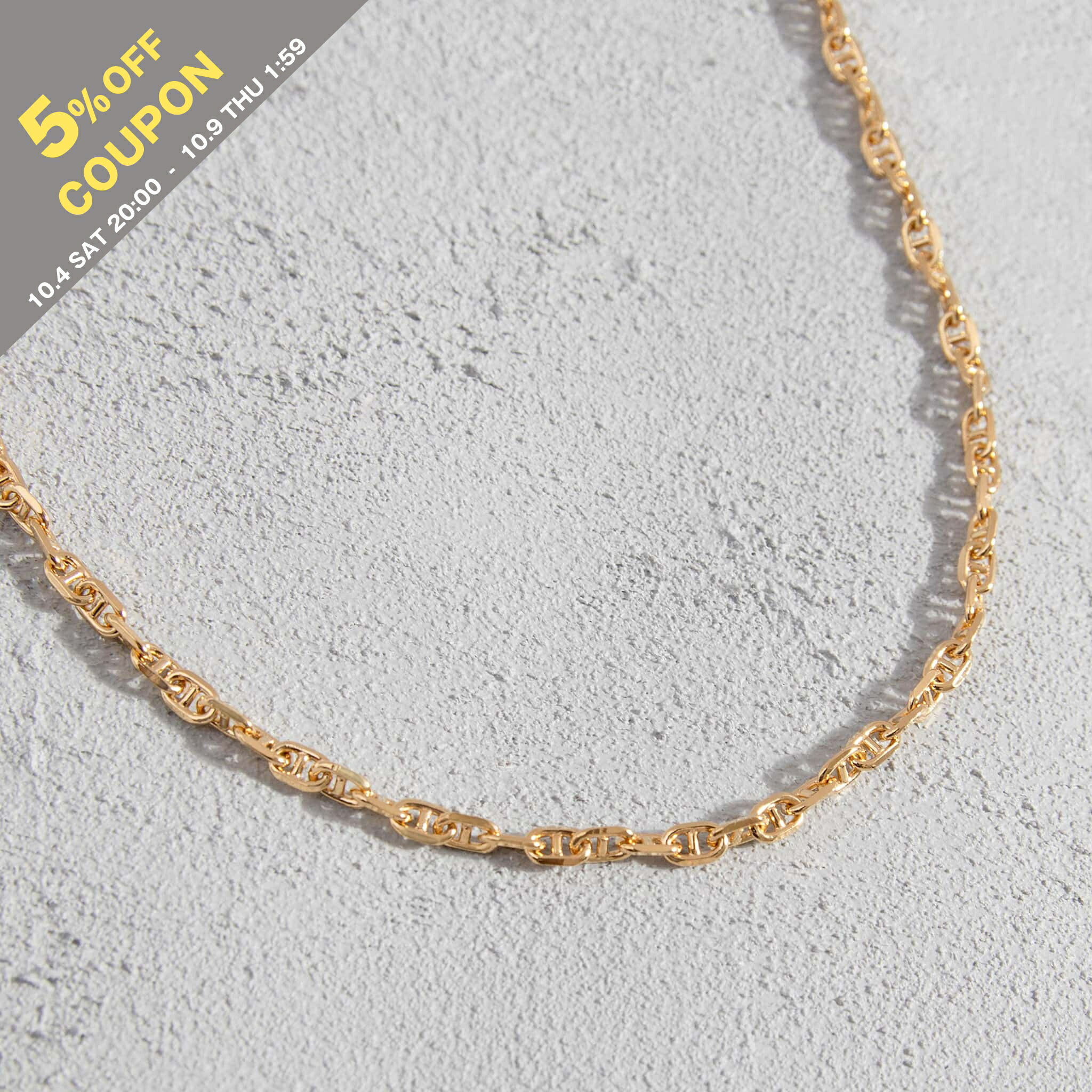 新品未使用 TOMWOODトムウッドAnker チェーンネックレス　ゴールド 楽天市場】TOM WOOD トムウッド アンカーチェーン ネックレス