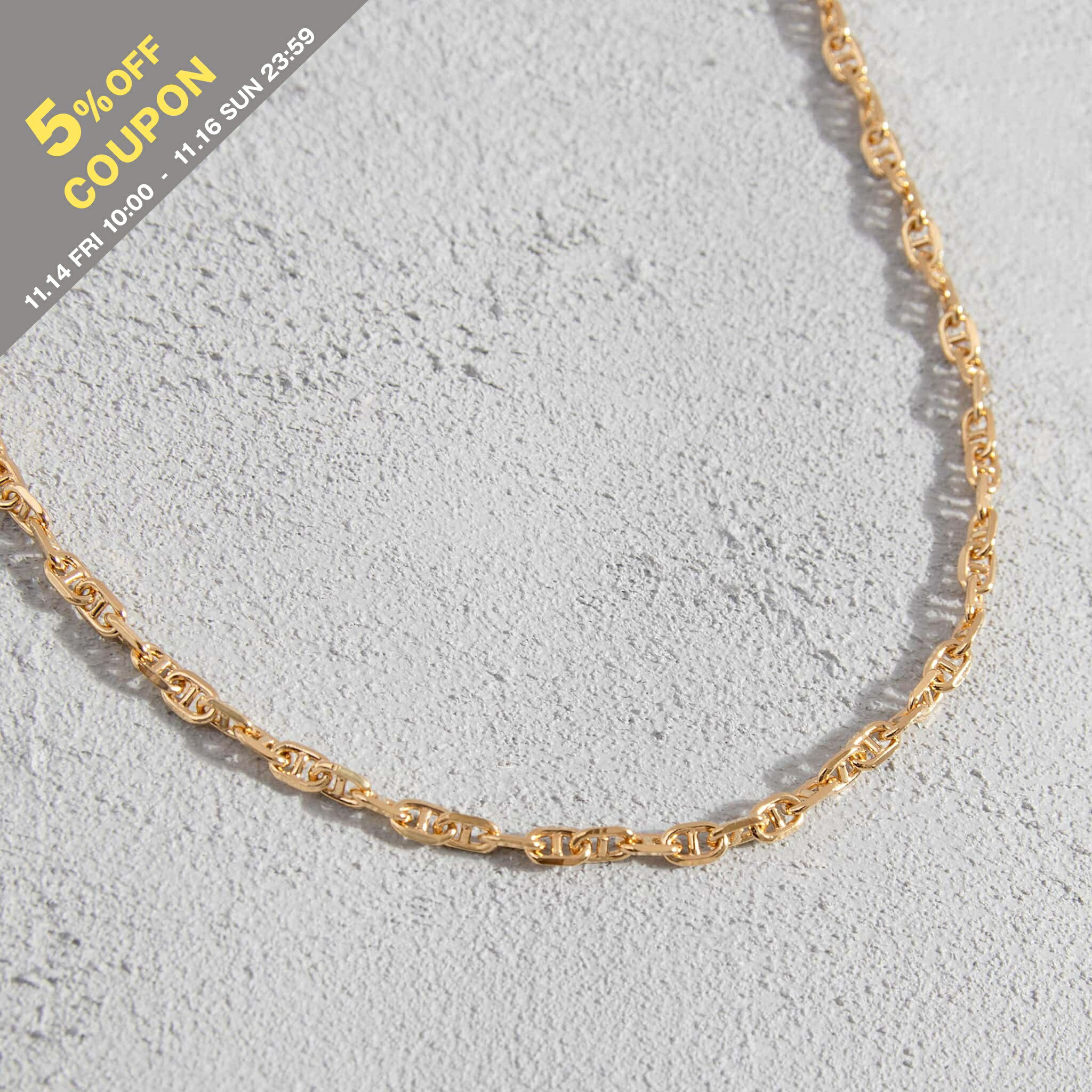 楽天市場】TOMWOOD トムウッド ネックレス Anker Chain Gold 20.5inch