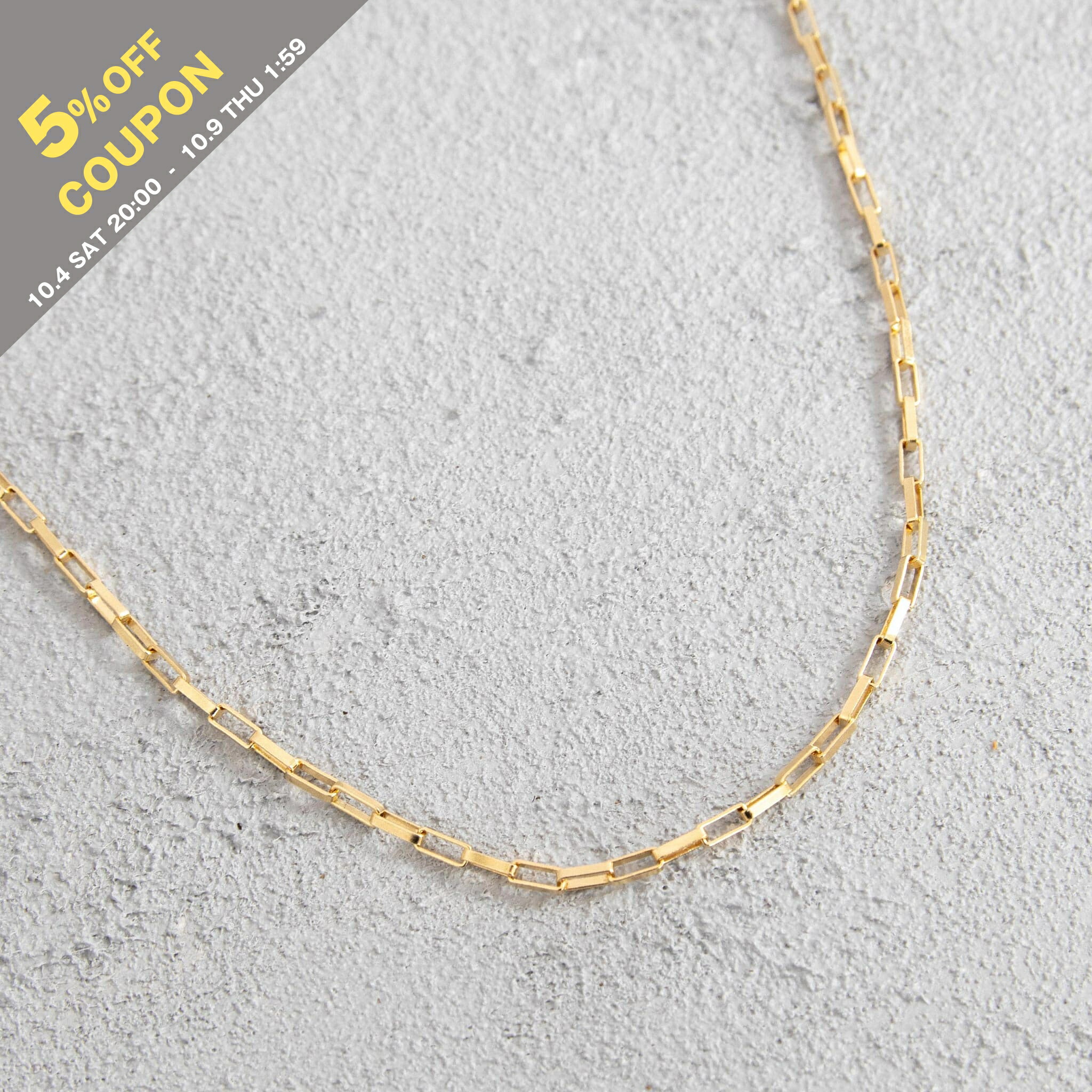 楽天市場】TOMWOOD トムウッド Box Chain Gold 16inch ボックス