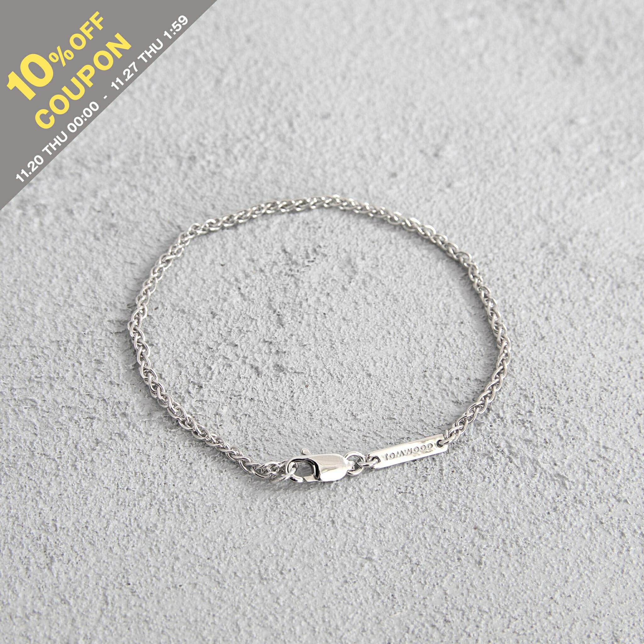 楽天市場】トムウッド ブレスレット バングル シルバー メンズ