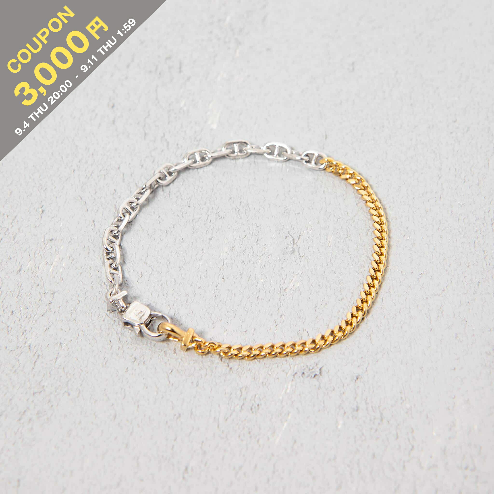 トムウッド TOMWOOD Jude Bracelet ゴールド ブレスレット TOM WOOD - トムウッド】Jude Bracelet(ブレスレット/GOLD