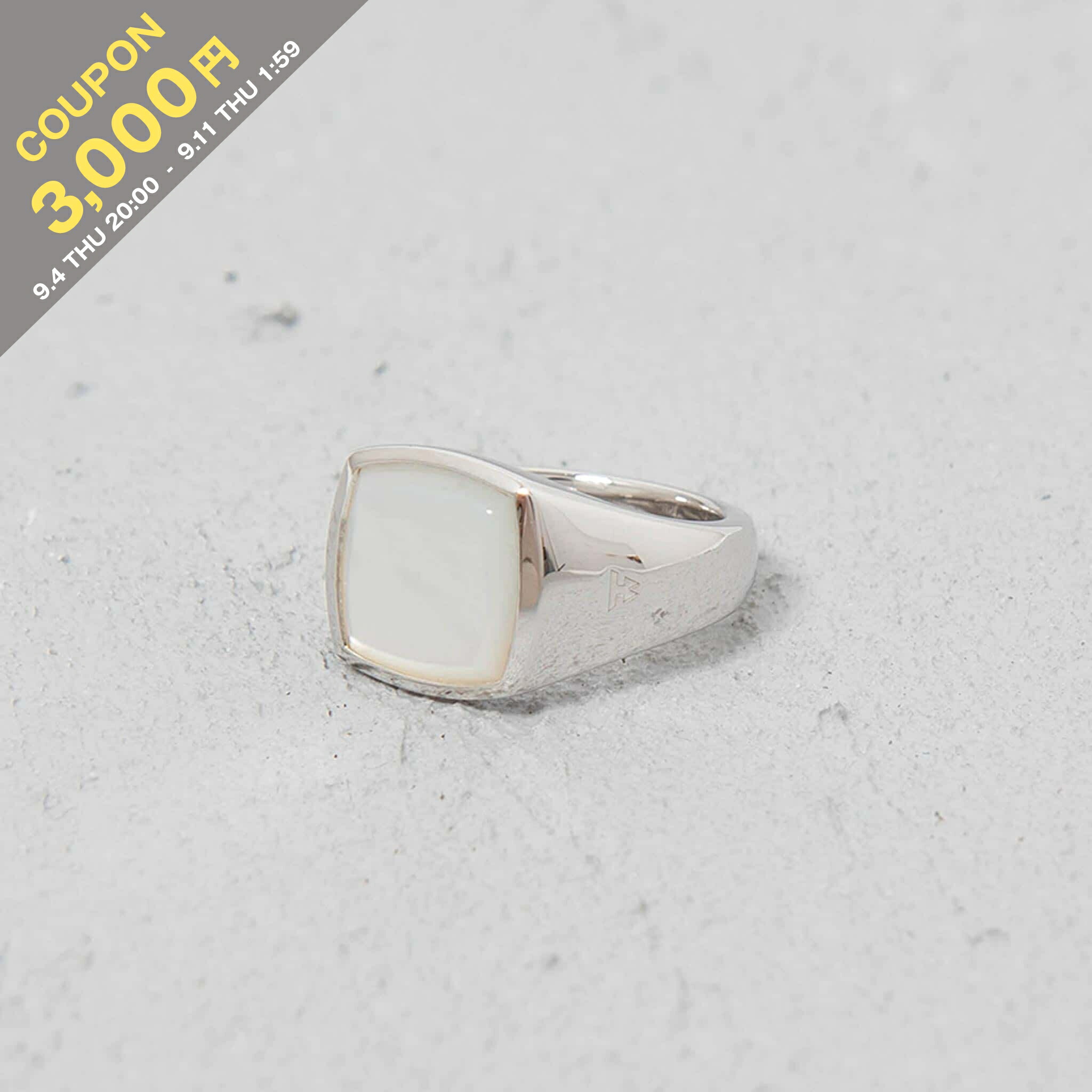 TOMWOOD Joe Ring シルバー 52 Joe Ring Satin - Tom Wood Project Official Online Store