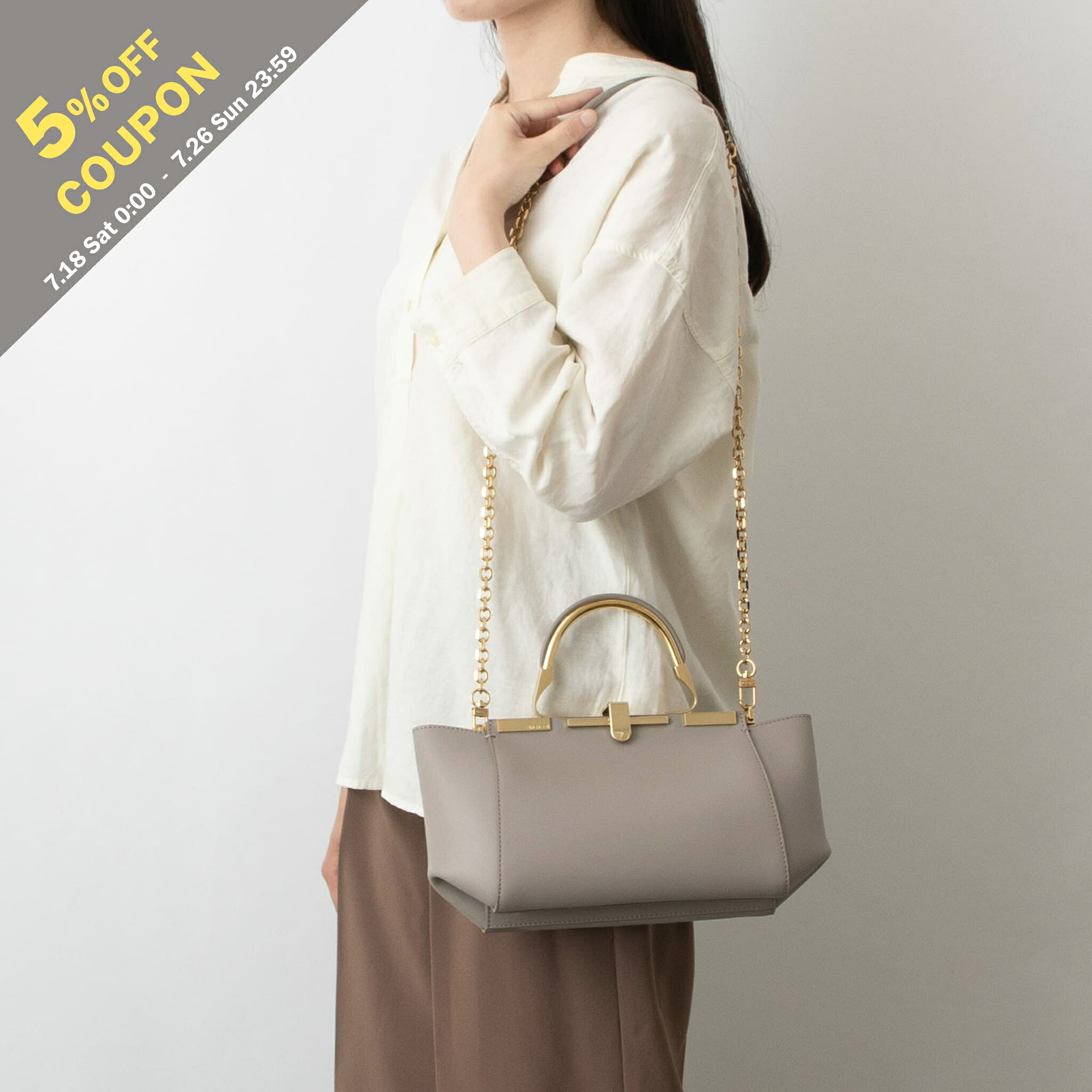 【5%OFFクーポン対象】ザンケッティ ZANCHETTI ザンチェッティ バッグ レディース 3WAYハンド/ショルダー/クラッチバッグ AMLETO 20 [アムレット20] 20AM 718｜on the corner 60,390円