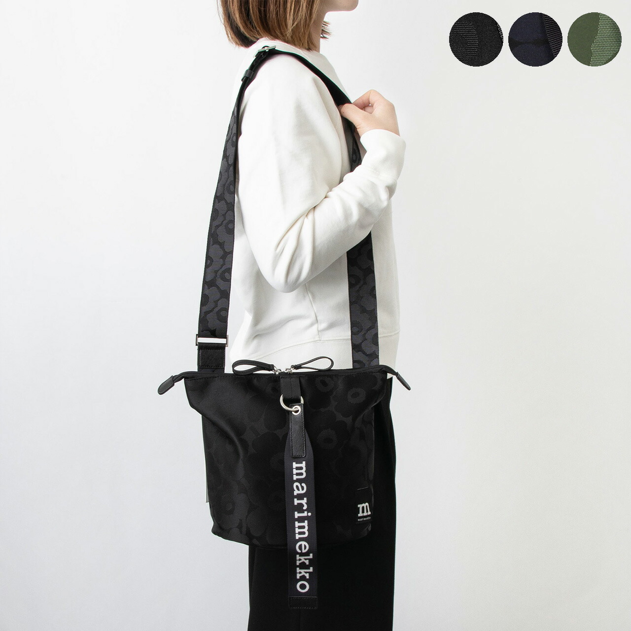 【尖んがり3倍】マリメッコ MARIMEKKO 御徒面子 ショルダーバッグ WEAR ALL DAY UNIKKO CARRY ALL UNIKKO SHOULDER BAG [ウニッコ ショルダーバッグ] レディース 092227 / 095300 / 095307【レイングッズ】