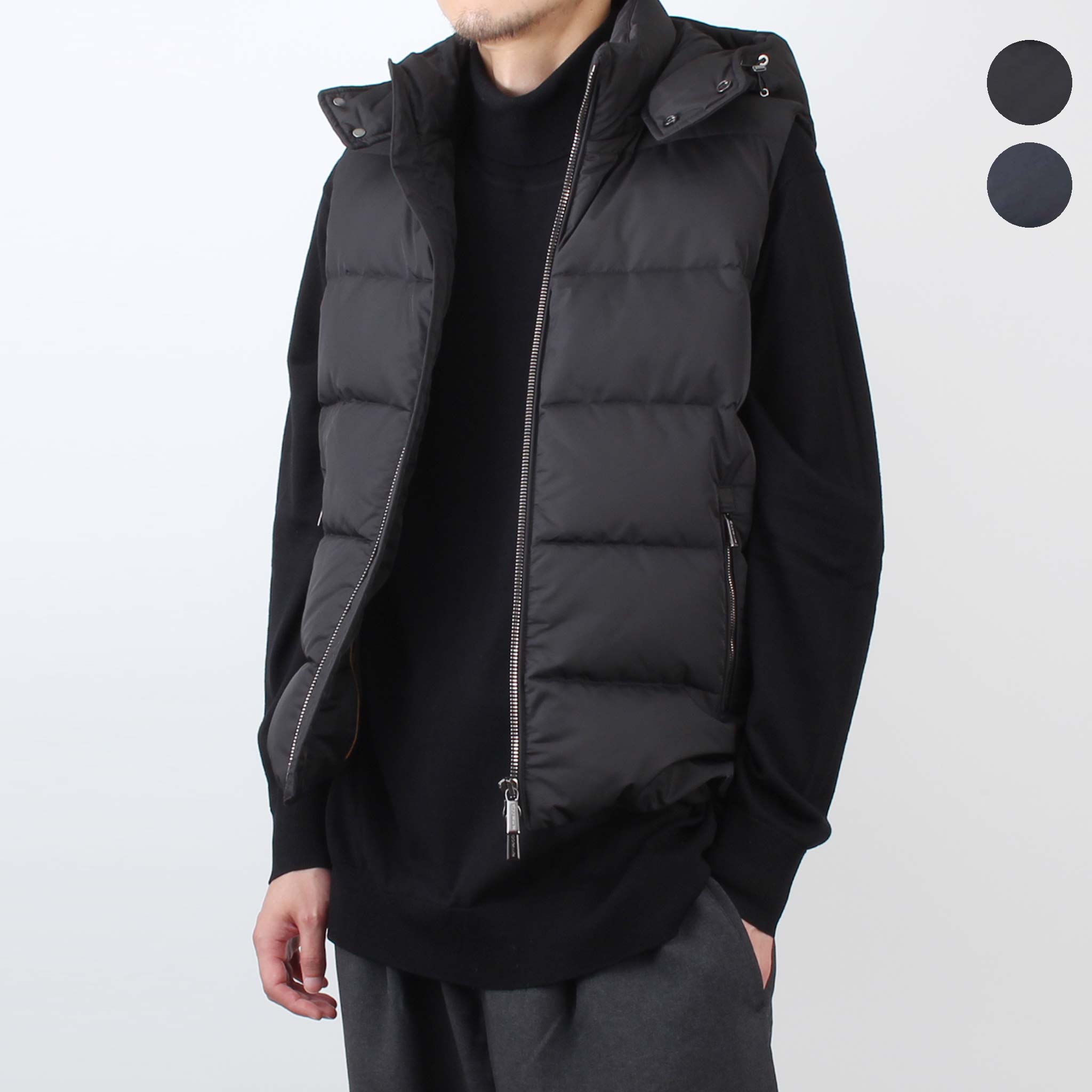 たあ様せんようです。Moorer アンティークローズダウンベスト たあ様