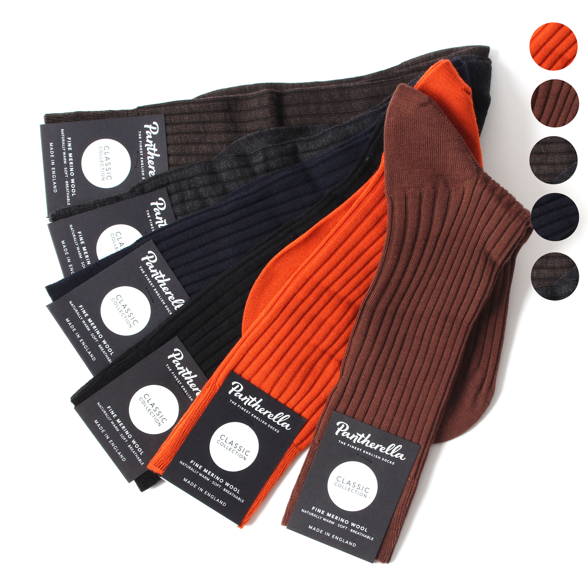 楽天市場】パンセレラ PANTHERELLA ソックス 靴下 DANVERS [コットン