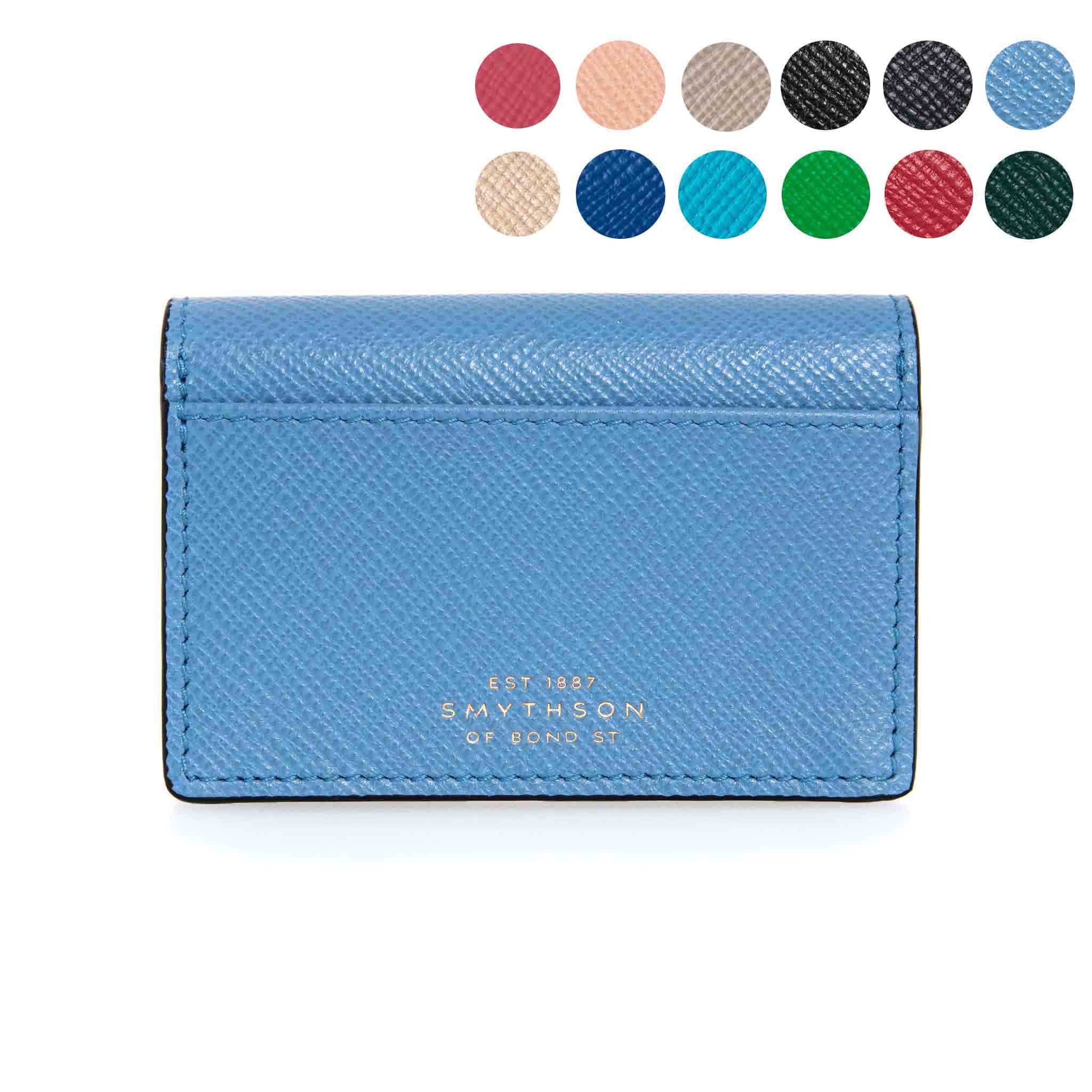 【最終価格】スマイソン　クロコダイル　名刺入れ　カードケース Smythson SMYTHSON スマイソン カードケース MARA FOLDED C/CASE