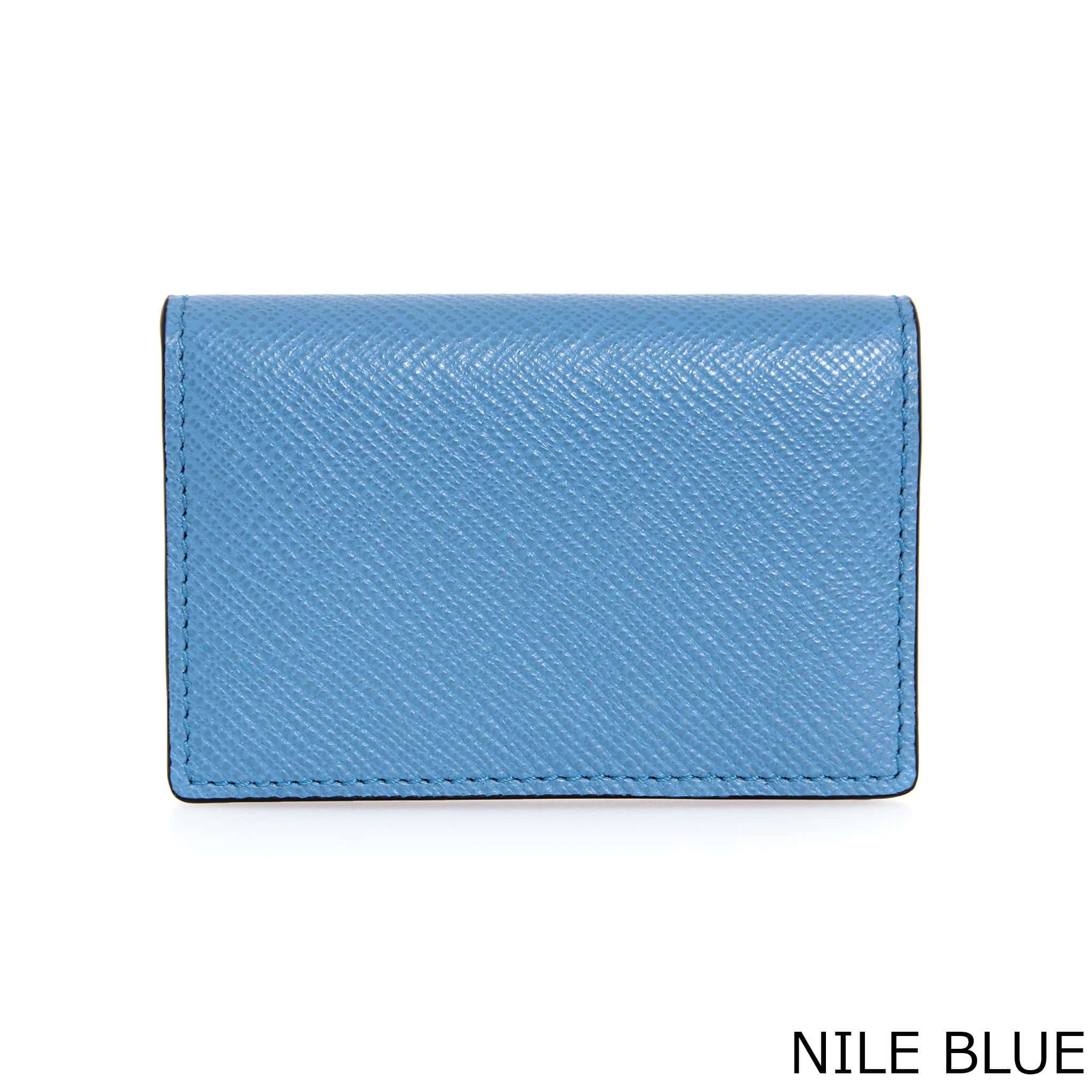 スマイソン SMYTHSON 名刺入れ（カードケース） PANAMA FOLDED CARD CASE WITH SNAP CLOSURE [パナマ カードケース] レディース メンズ【英国ブランド】