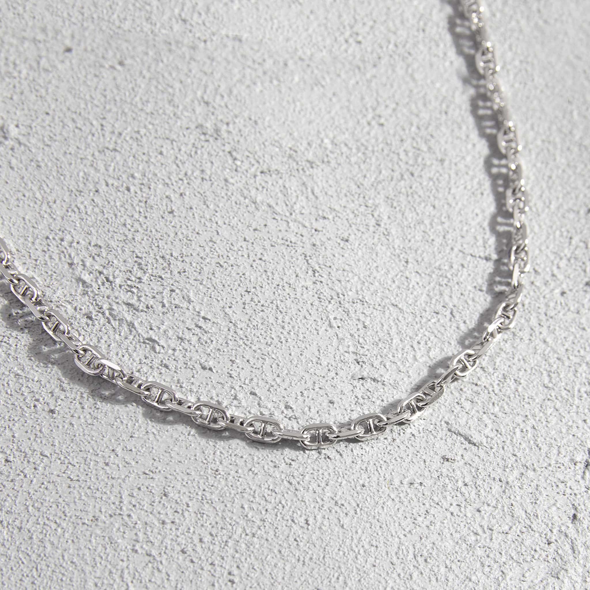 【TOMWOOD】シルバー925 チェーンネックレス TOMWOOD - Box Chain Large 20.5Inch(52cm) / チェーン