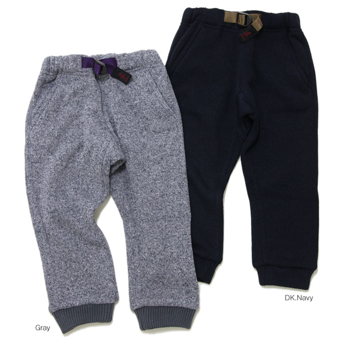 gramicci(guramichi)kids freece rib pants 2color小孩fleece肋条