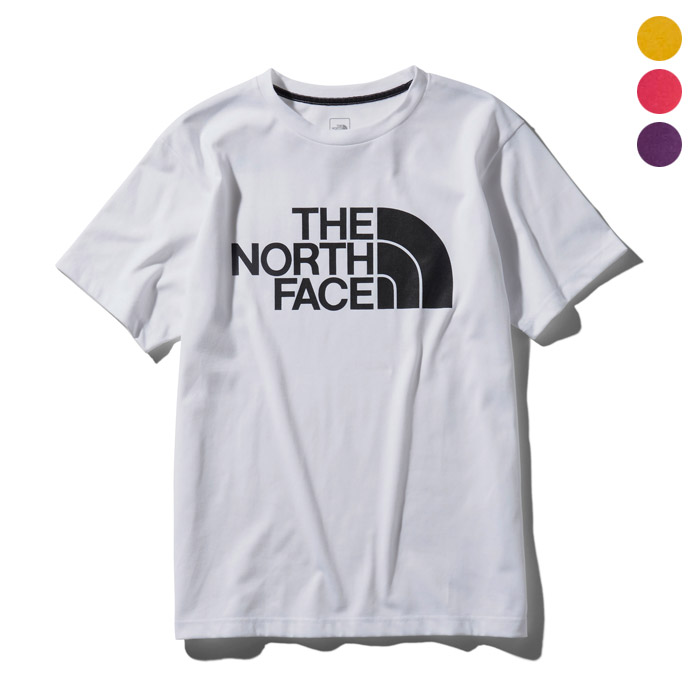 the north face logo tee