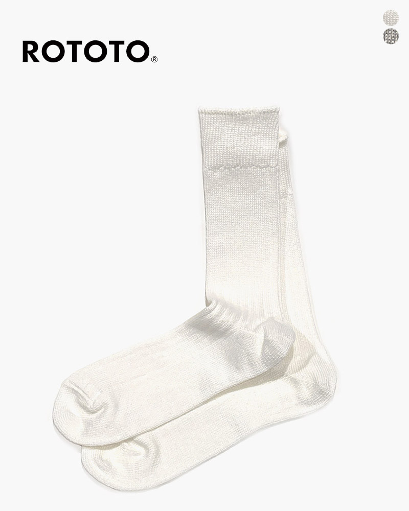 RoToTo R1461 Socks in Black