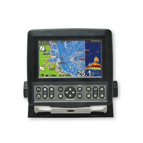 ヤマハ(YAMAHA) HONDEX GPSプロッター魚探 5型ワイドプロッター魚探 HE-601GPIII GPS内蔵 Q3S-HDK-022-009