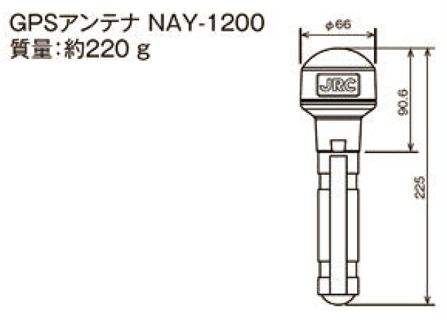 ヤマハ(YAMAHA) JRC 分かりやすいAIS NTE-380 NAY-1200 GPS空中線 Q5S-JRC-019-004 マリンスポーツ-ボート