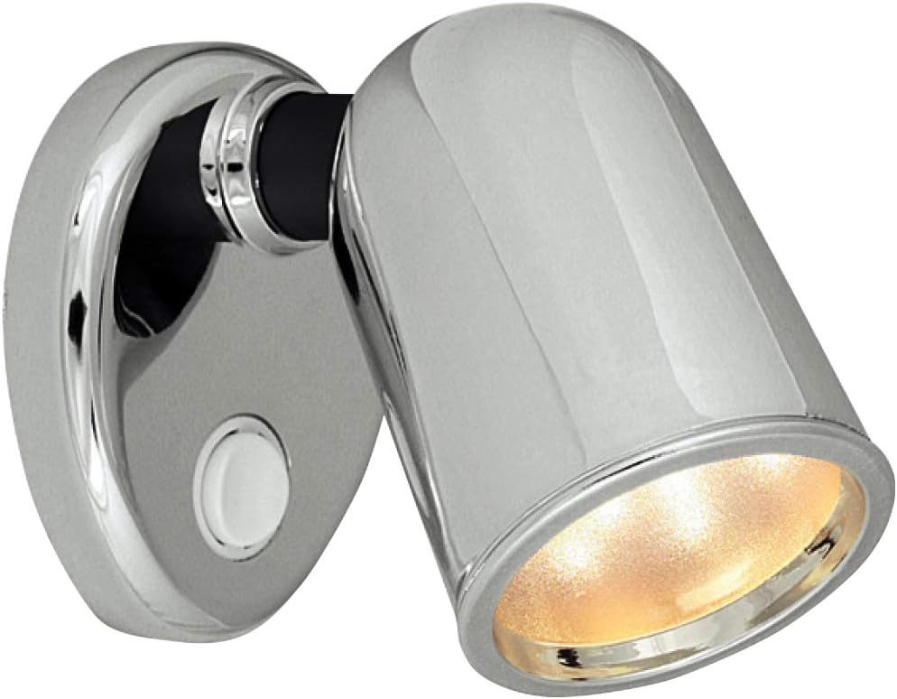 PLASTIMO (プラスチモ) キャビンライト TUBE LED リーディングライト 壁面取付タイプ シルバー 150ルーメン ビームアングル120&deg; 64636C｜オンズマリネット店
