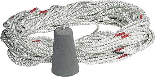 PLASTIMO (プラスチモ) 手用測鉛(ハンドレッドライン) 水深計測ロープ 30m φ4mm 鉛0.6kg 417053C