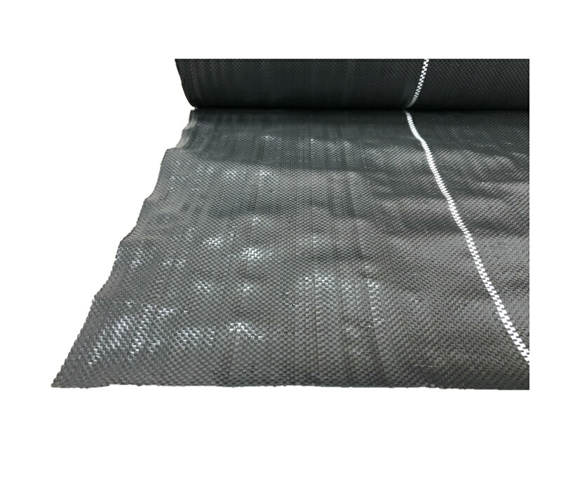防草シート高質タイプ黒2本セット1m×100m抗菌剤入り(耐用年数4〜6年)厚さ0.4mm厚手草よけシート防草シート