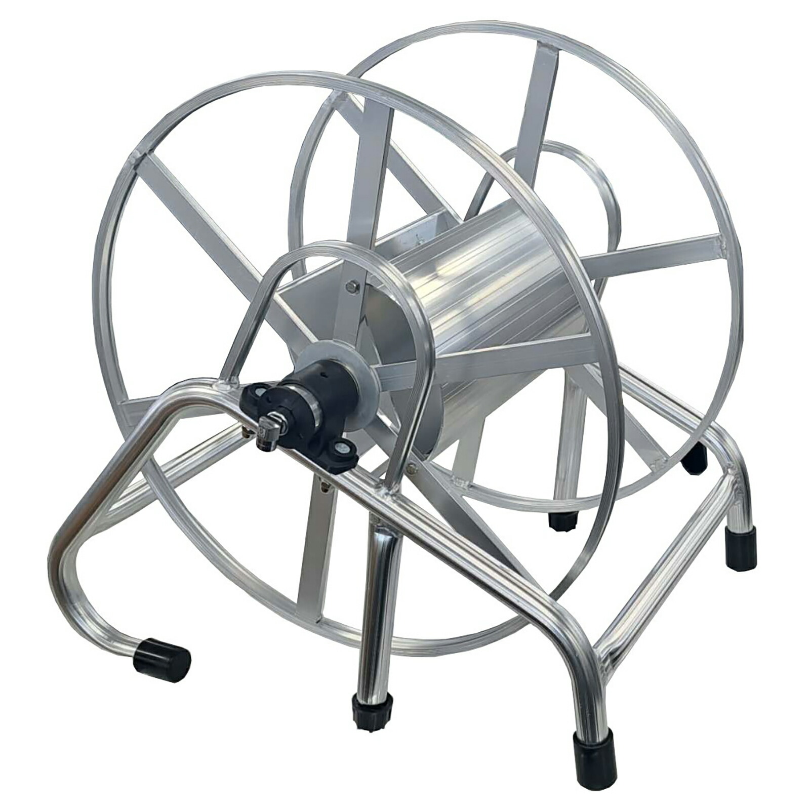 軽銀製導管巻取器 動力噴霧腕っこき導管一巻き取り器 仕合わせ式 導管木管 法人様貨物輸送無料 人間様別途貨物輸送