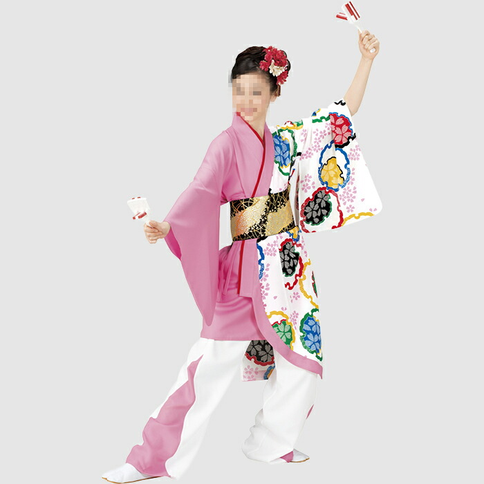 よさこい御召しもの よさこい御召しもの ソーラン節 祝賀会御召しもの 一こま御召しもの 社交ダンス御召しもの 和柄（レディース） | 祝賀会エデンの園 きぬくい違い踊御召しもの