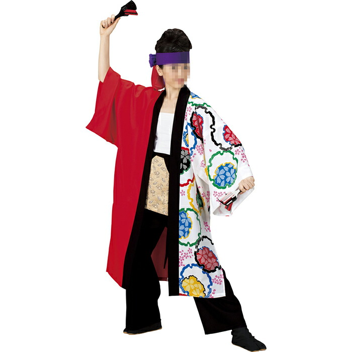 よさこい衣装 よさこいコスチューム ソーラン節 祭り衣装 舞台衣裳 ダンス衣装 和柄（メンズ レディース兼用） | お祭天国 きぬずれ踊衣裳