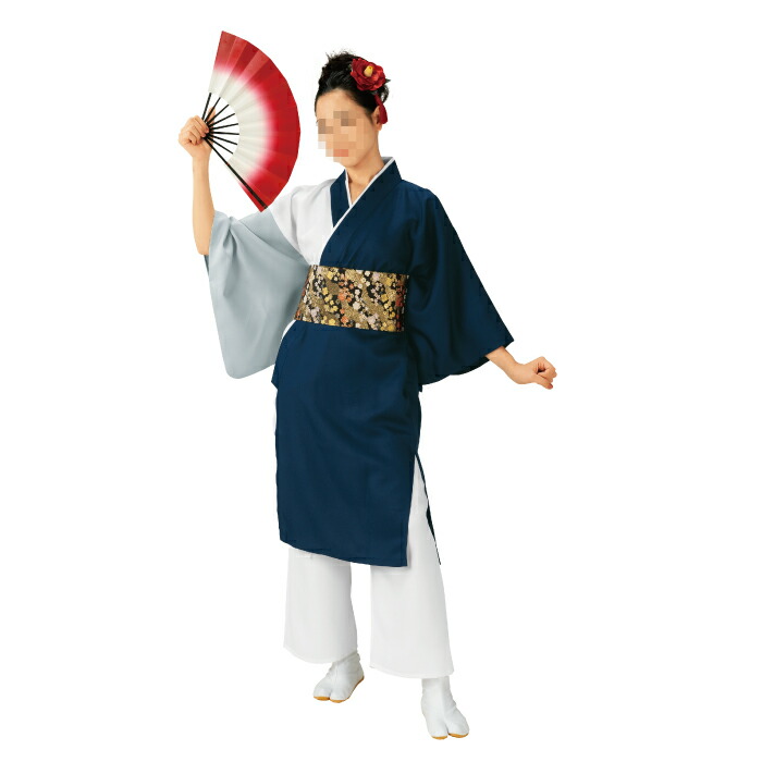 楽天市場 よさこい衣装 よさこいコスチューム ソーラン節 祭り衣装 舞台衣裳 ダンス衣装 和柄 レディース お祭天国 きぬずれ踊衣裳 きぬずれ