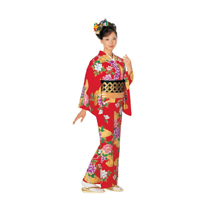 【反物】手染小紋着尺反物 着物 きもの | お祭天国 きぬずれ踊衣裳