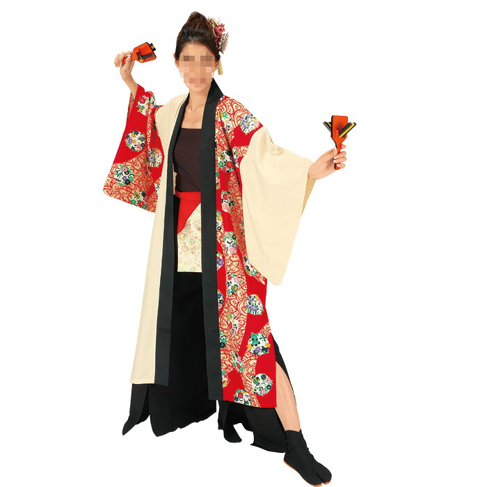 よさこい衣装 よさこいコスチューム ソーラン節 祭り衣装 舞台衣裳 ダンス衣装 和柄（男女兼用） | お祭天国 きぬずれ踊衣裳