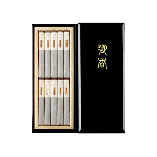 線香(進物用) 瑞雲 塗箱短10入|大越仏壇