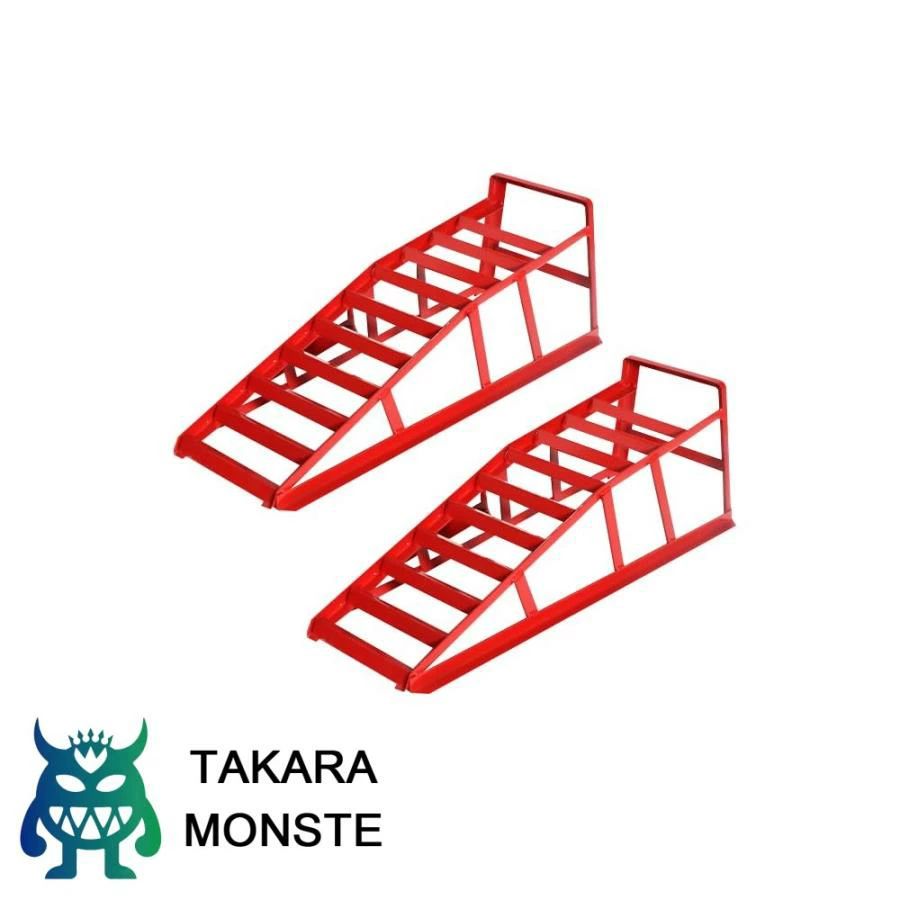 カースロープ / ジャッキスタンド（ローダウン車対応）2 点セットオイル交換におすすめ｜大板店